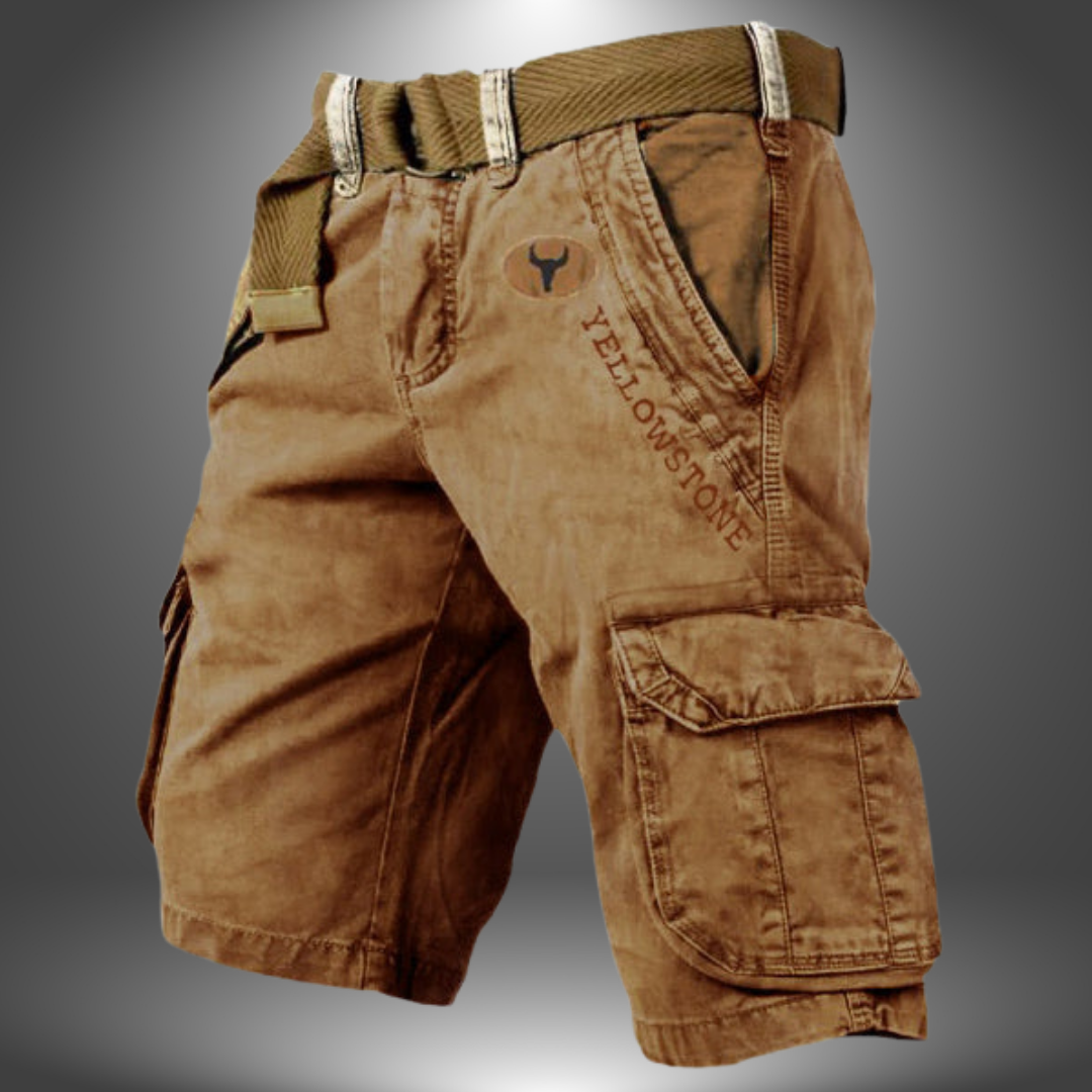Zenova™ Diego | Handgjorda cargo shorts för män
