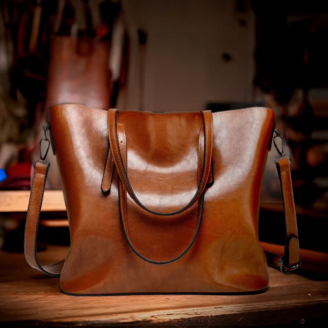 Nicole | Favorit axelväska i vintagestil