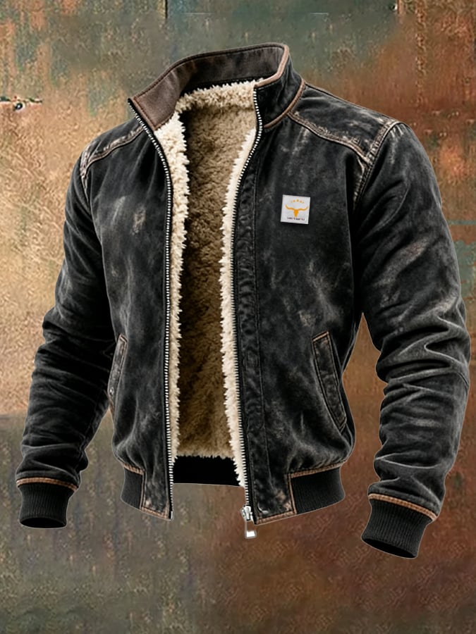 RICCARDO™ | GIUBBOTTO TERMICO IN PELLE