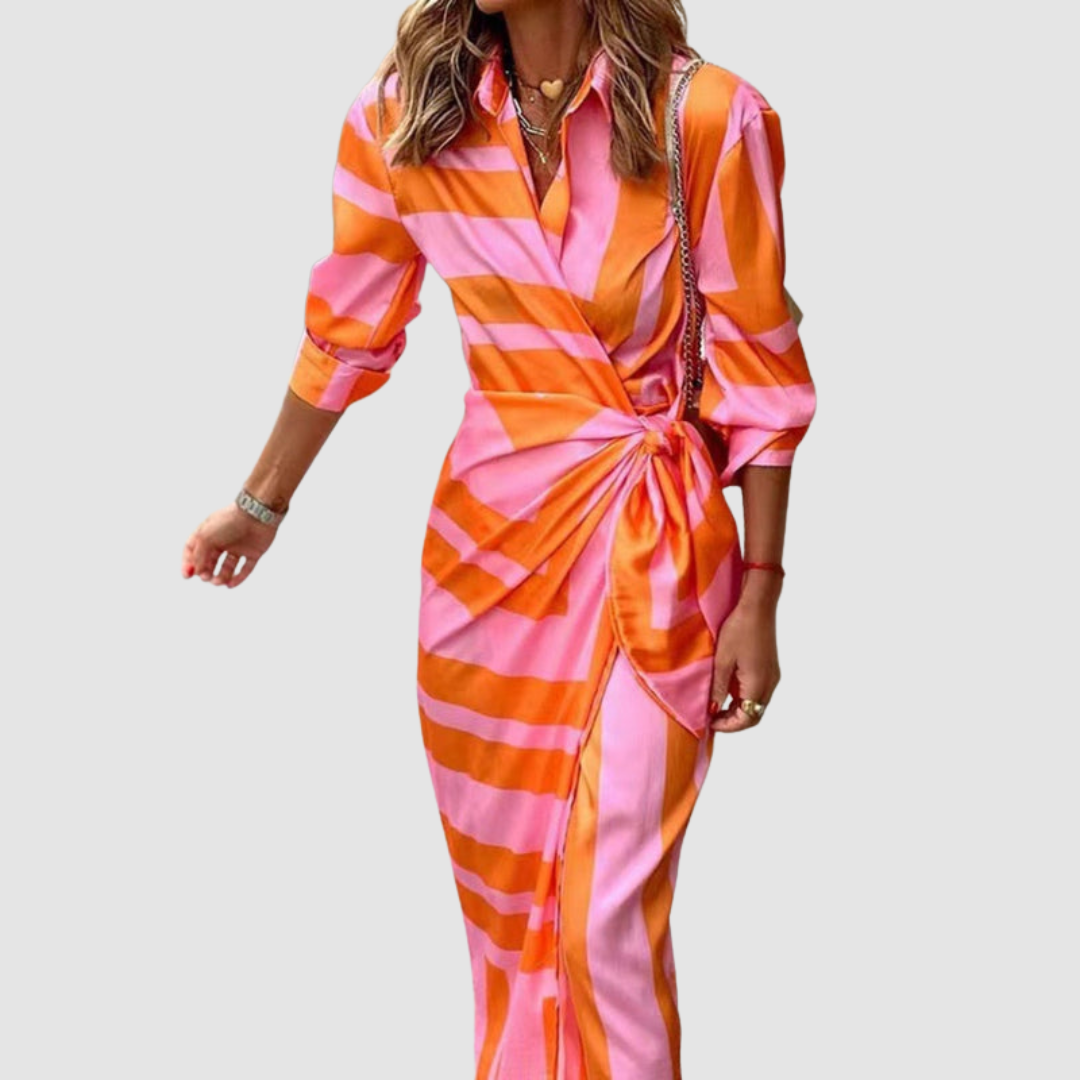 Cecilia™ Elegante Abito a Righe