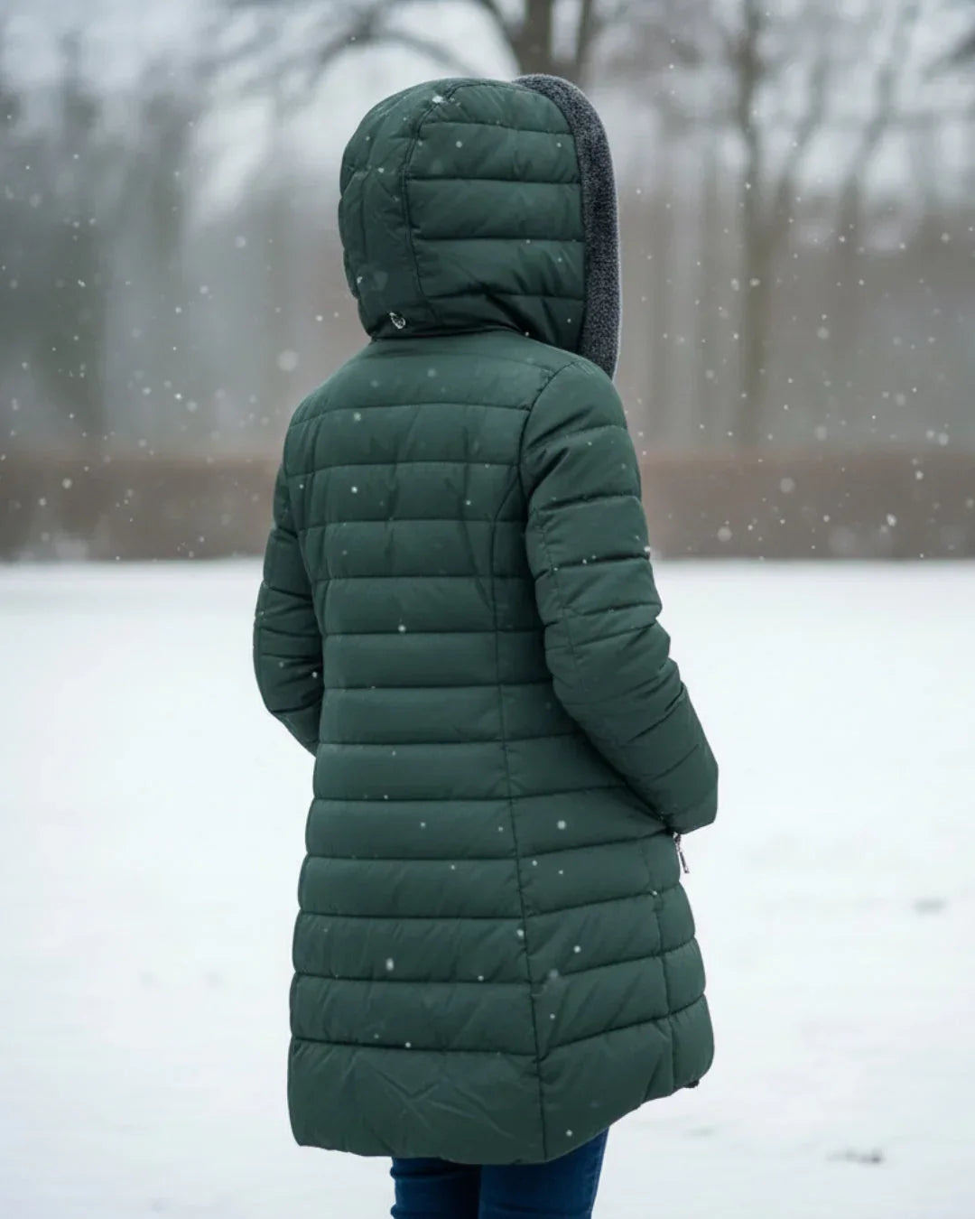Zenova™ Olivia | Giacca invernale imbottita