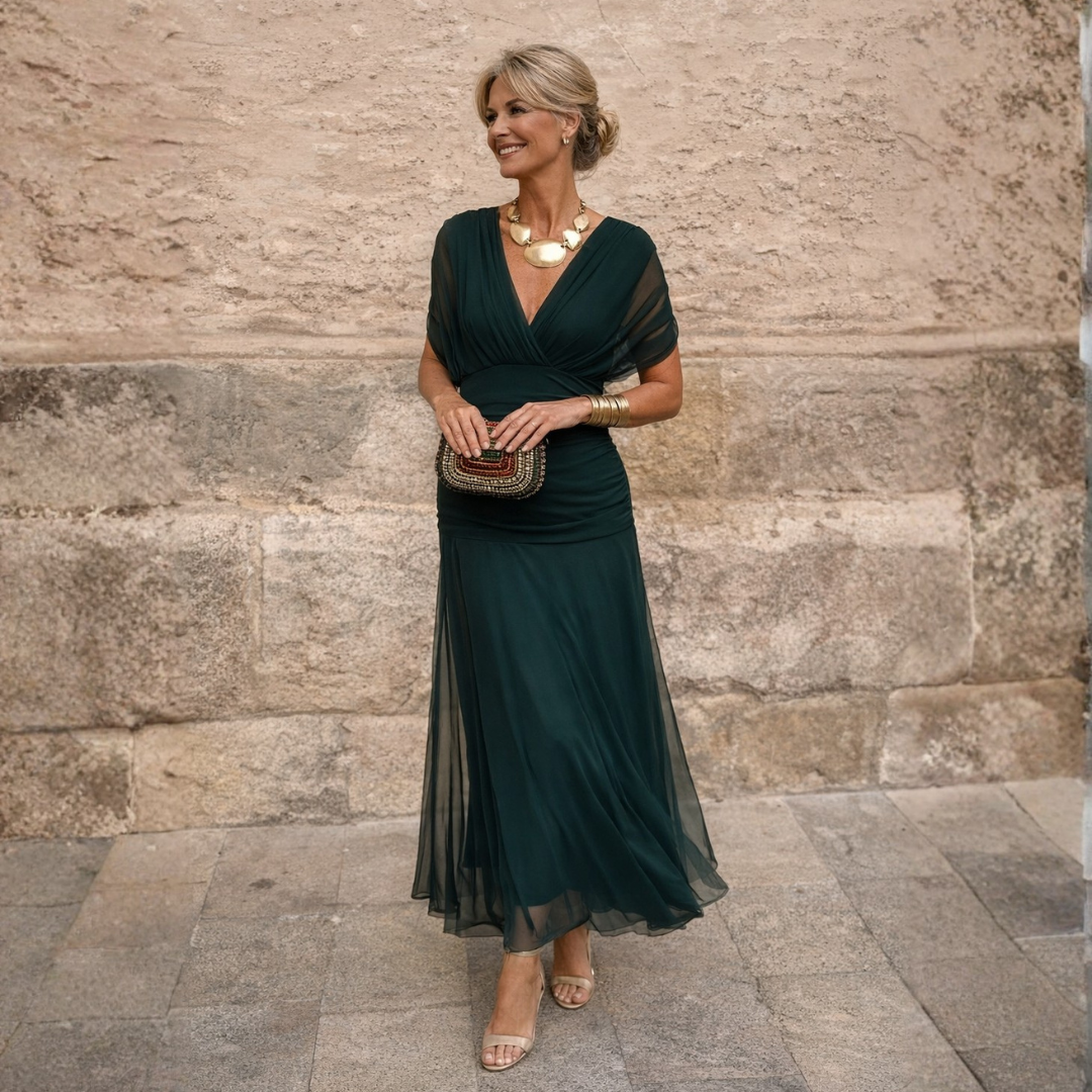 Rossana – Abito lungo a spalle scoperte