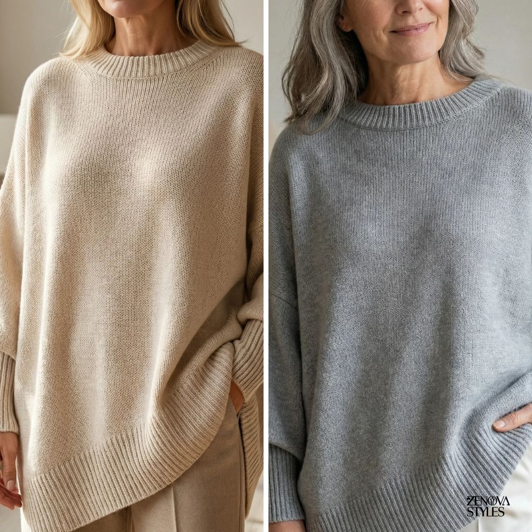 Ester ™ Lyxig Oversized Tröja