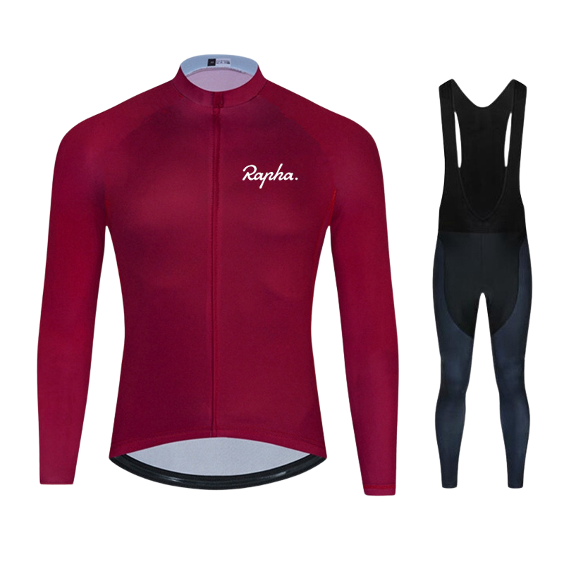 Zenova™ Rapha – Professionellt cykelset med långärmad tröja