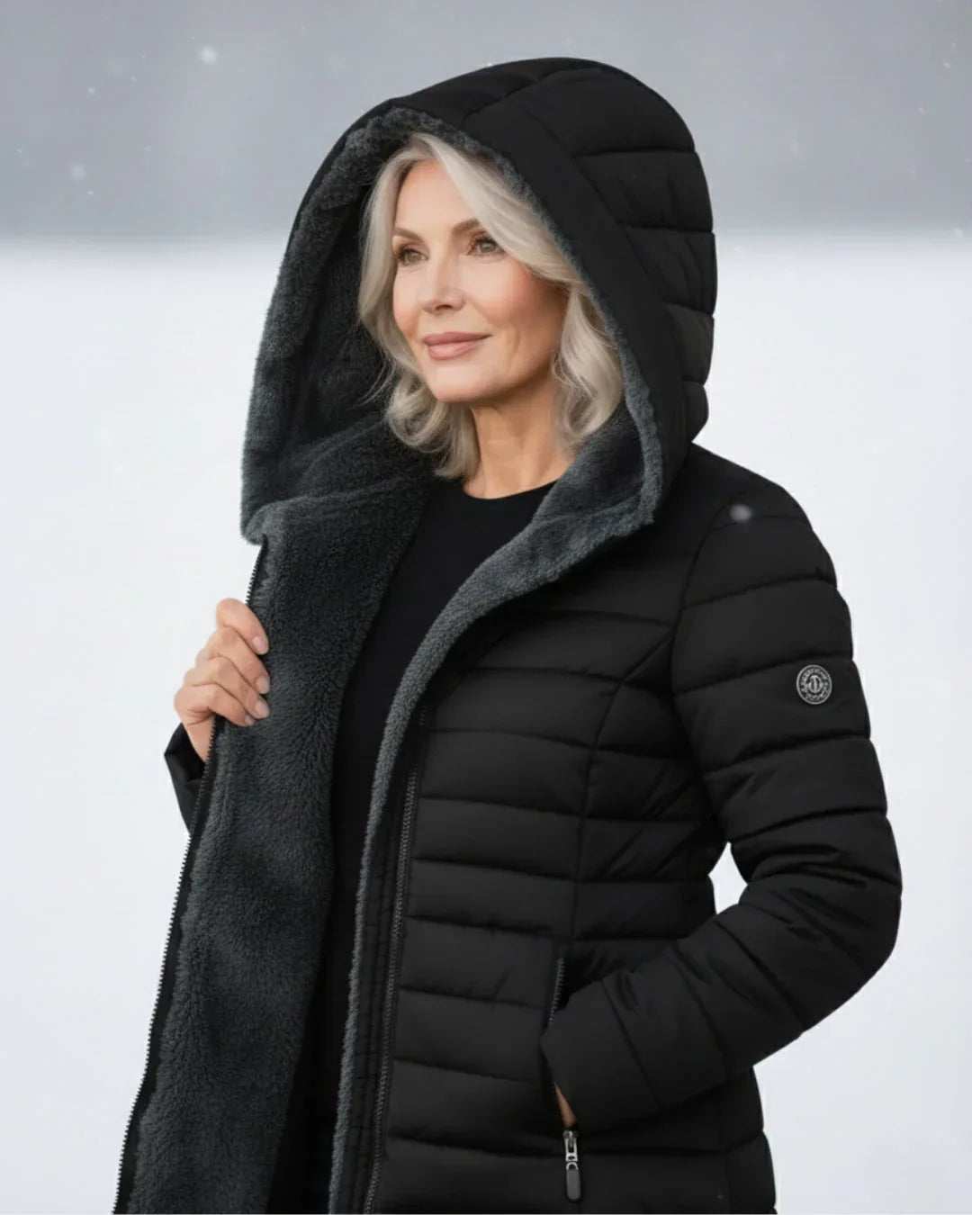Zenova™ Olivia | Giacca invernale imbottita