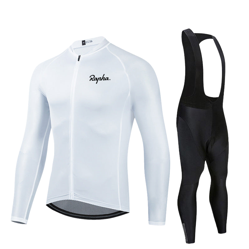 Zenova™ Rapha – Professionellt cykelset med långärmad tröja