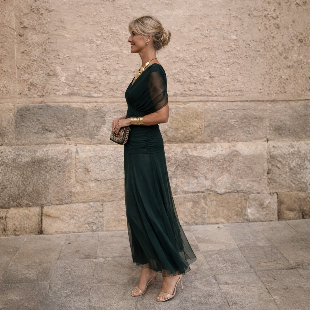 Rossana – Abito lungo a spalle scoperte