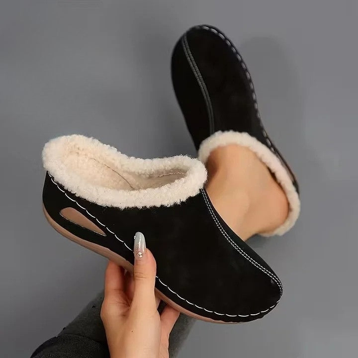 Nolla™ – Fur-Lined Slip-On Sandals
