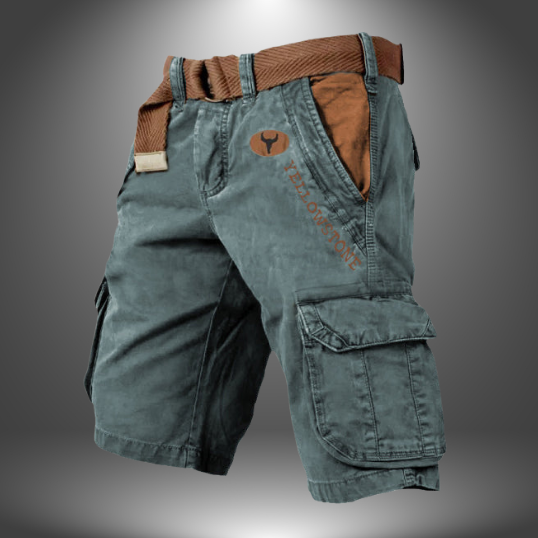 Zenova™ Diego | Handgjorda cargo shorts för män