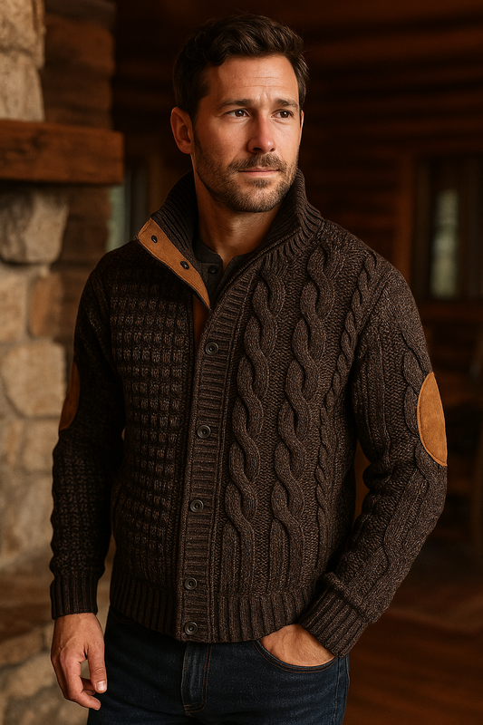 Zenova™ Braxton | Stickad jacka