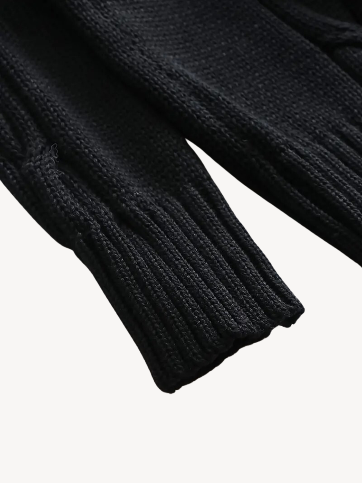 Zenova™ Lorne | Ribbad Sjal Cardigan