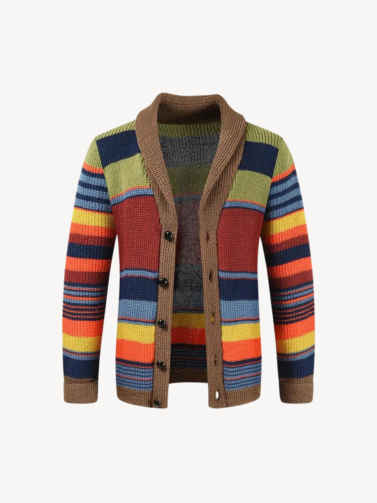 Zenova™ Felix | Retro stickad kofta