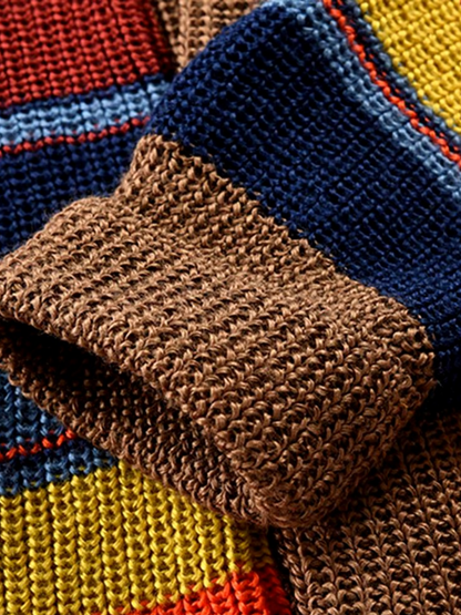 Zenova™ Felix | Retro stickad kofta