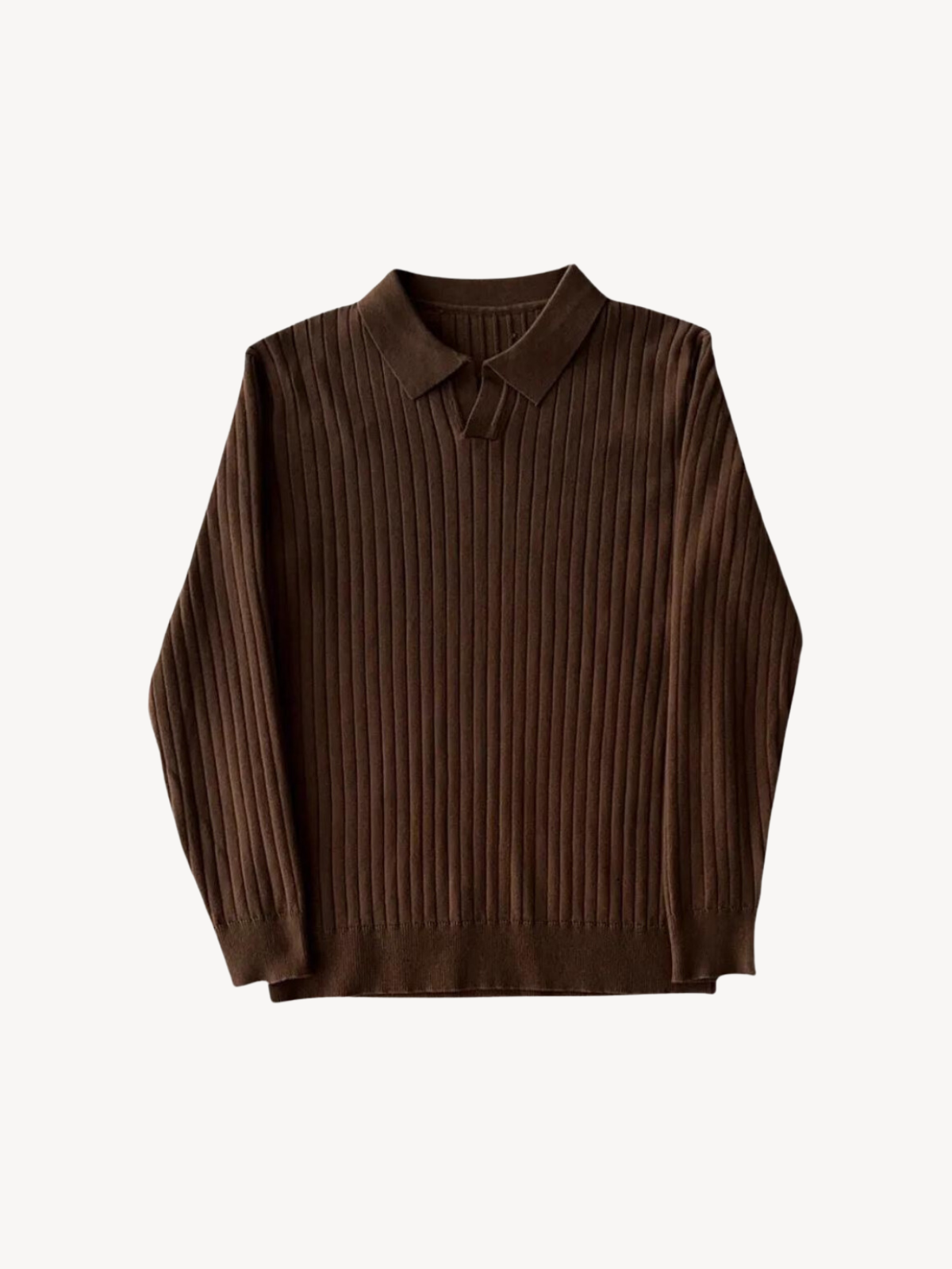 Zenova™ Luca | Ribbad Polotröja