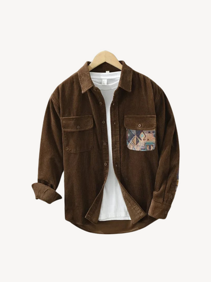 Zenova™ Oslo |Corduroy skjorta jacka