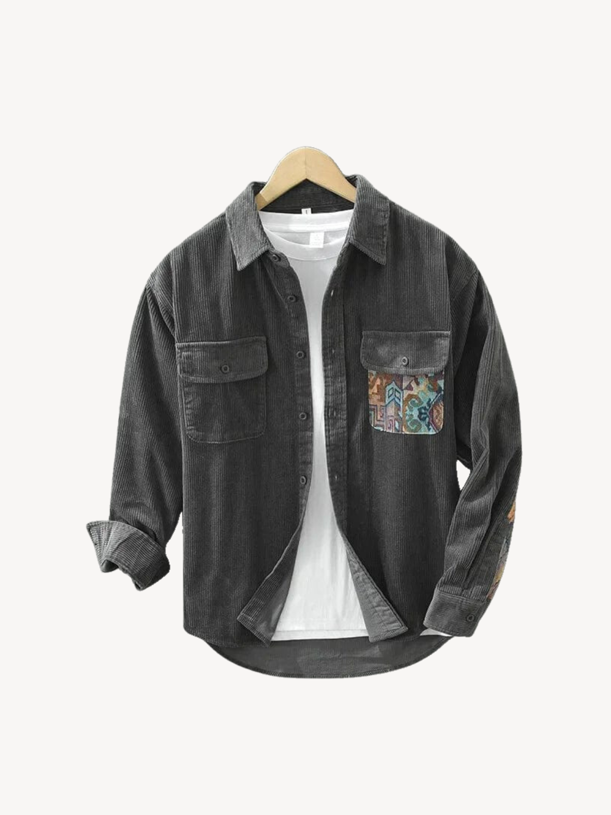 Zenova™ Oslo |Corduroy skjorta jacka