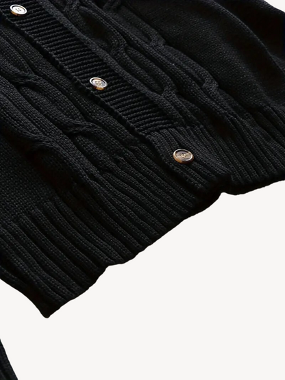 Zenova™ Lorne | Ribbad Sjal Cardigan