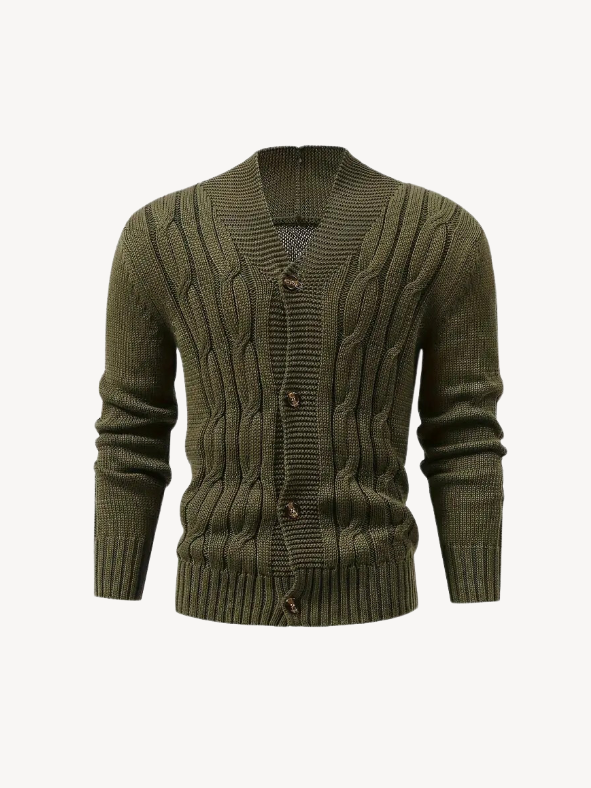Zenova™ Lorne | Ribbad Sjal Cardigan