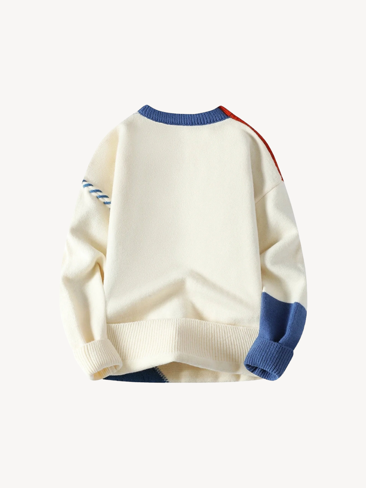 Zenova™ Milo | Patch stickad tröja