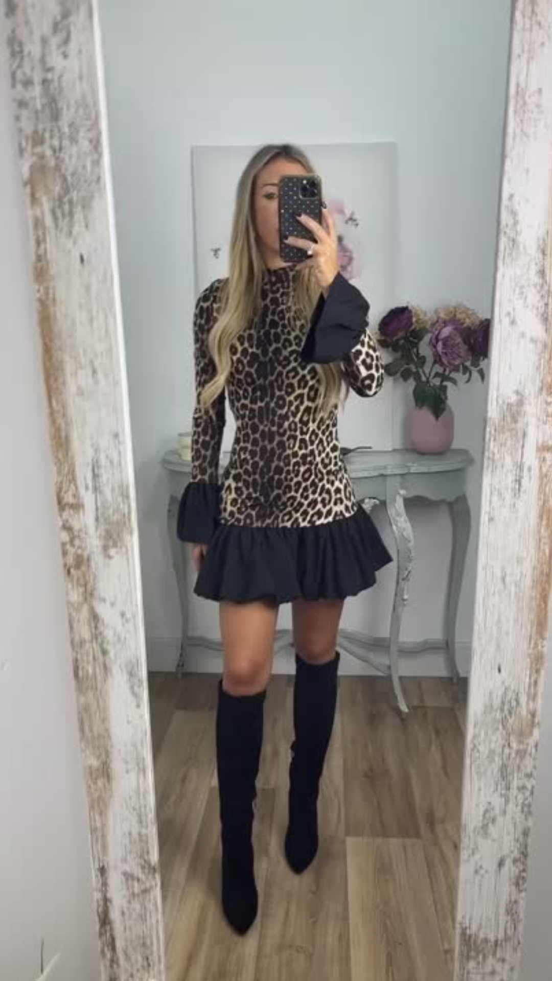 Zenova™ Racheal | Leopardklänning