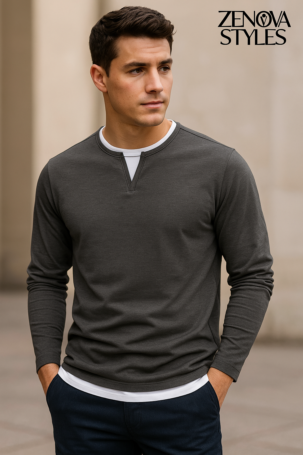 Zenova™ Elio | Dubbel lager långärmad