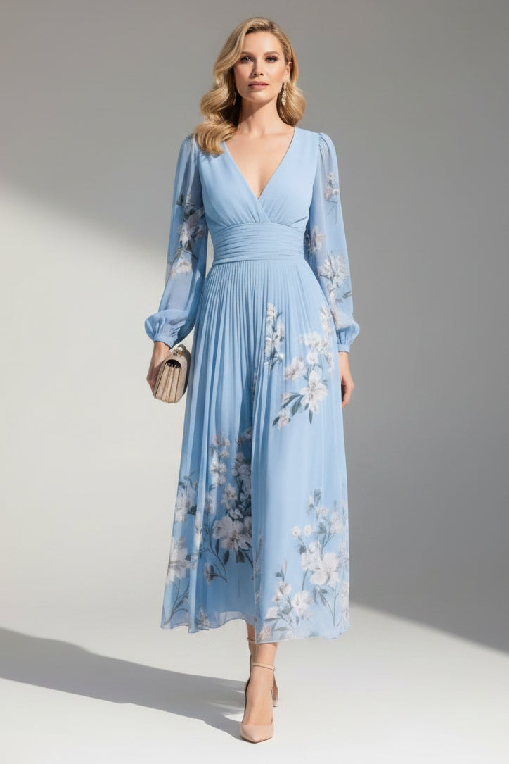 Prescela | Abito midi floreale