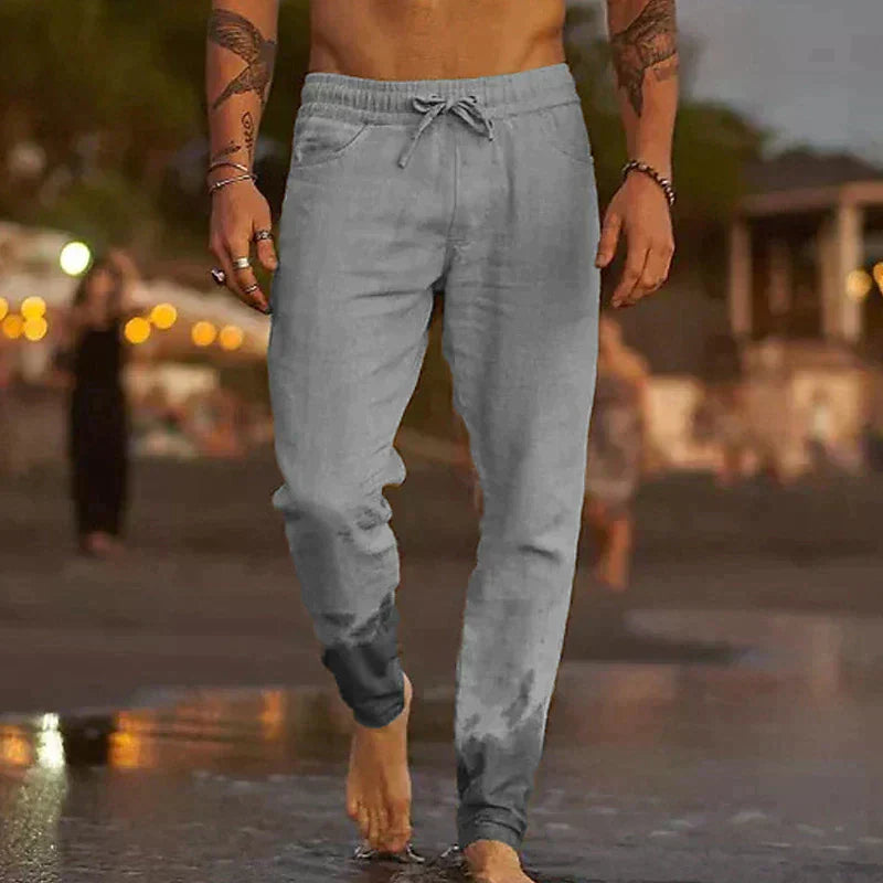 Zenova™ Duke | Strandbyxor i linne