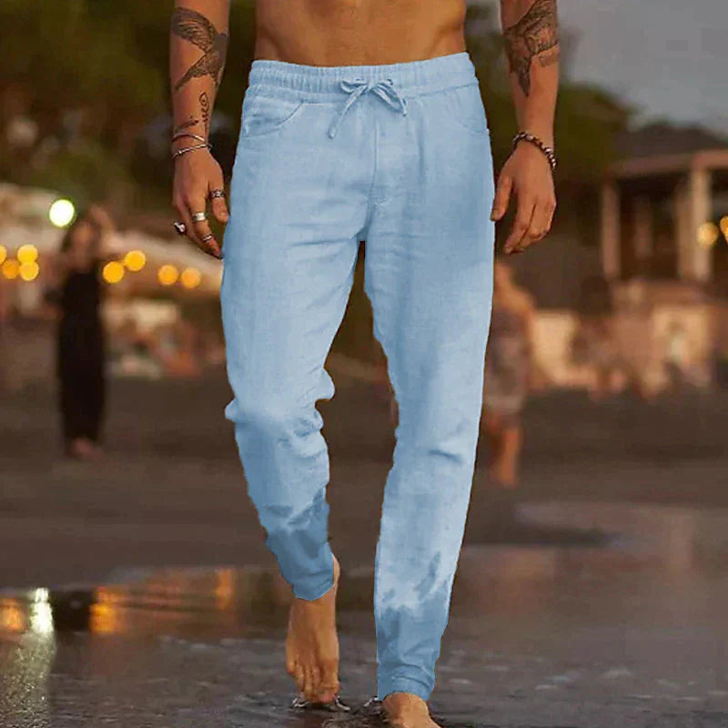 Zenova™ Duke | Strandbyxor i linne