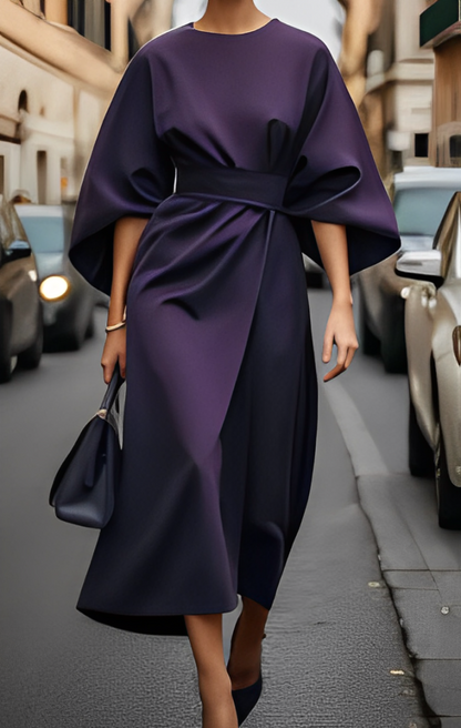 Zenova™ Charlie | Celestine Klänning - 3/4 ärm + RIBBON