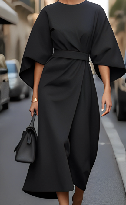 Zenova™ Charlie | Celestine Klänning - 3/4 ärm + RIBBON