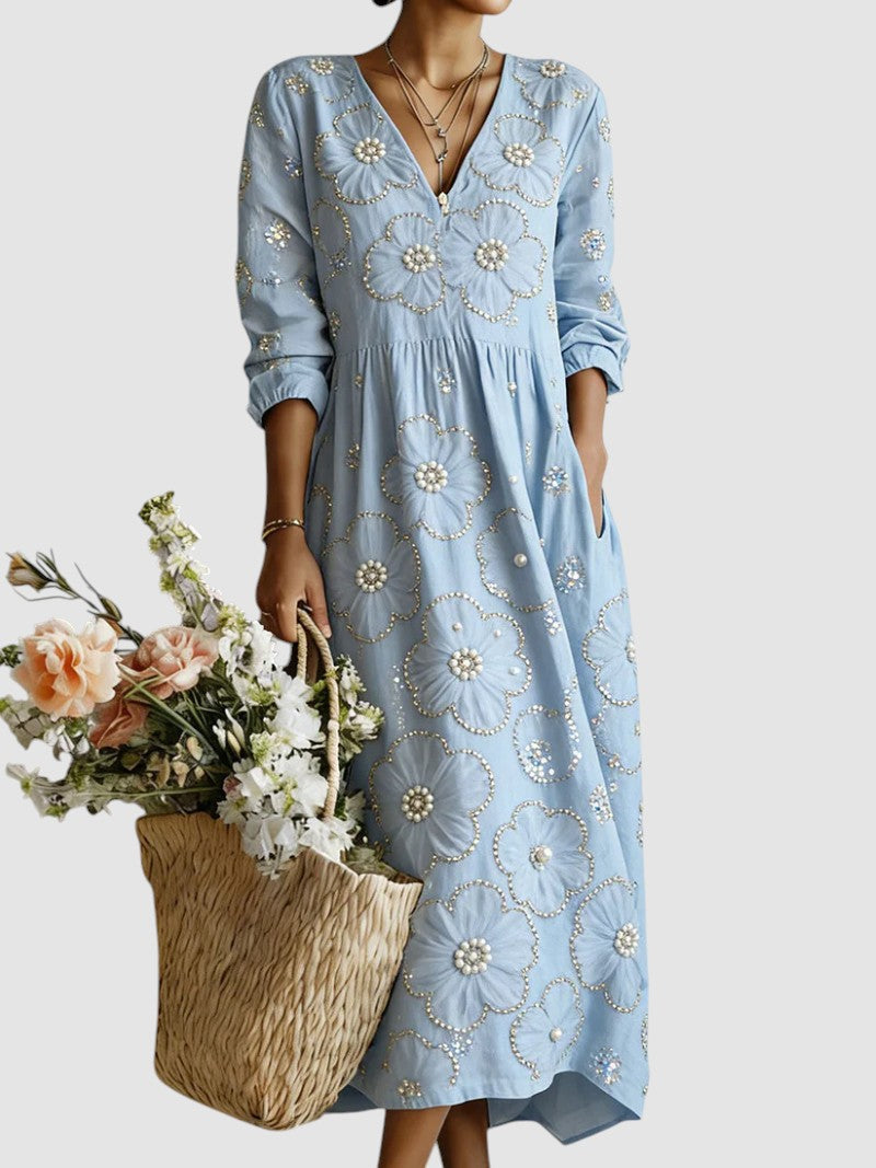 Lana | Abito Midi Floreale
