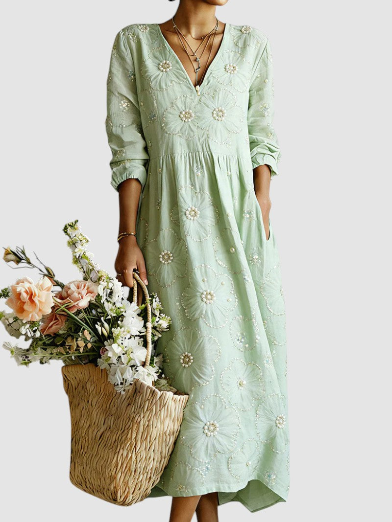 Lana | Abito Midi Floreale