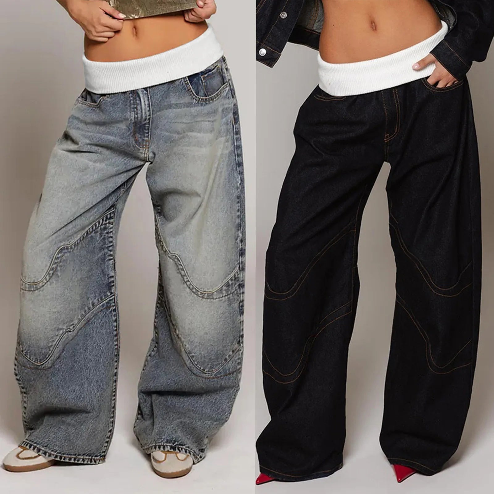Vice Baggy Jeans Denim Jean