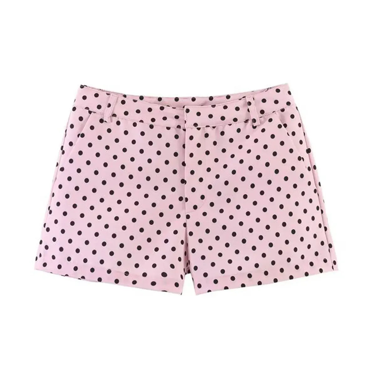 Giacca dolcevita a maniche lunghe con stampa a pois (+ pantaloncini in omaggio)