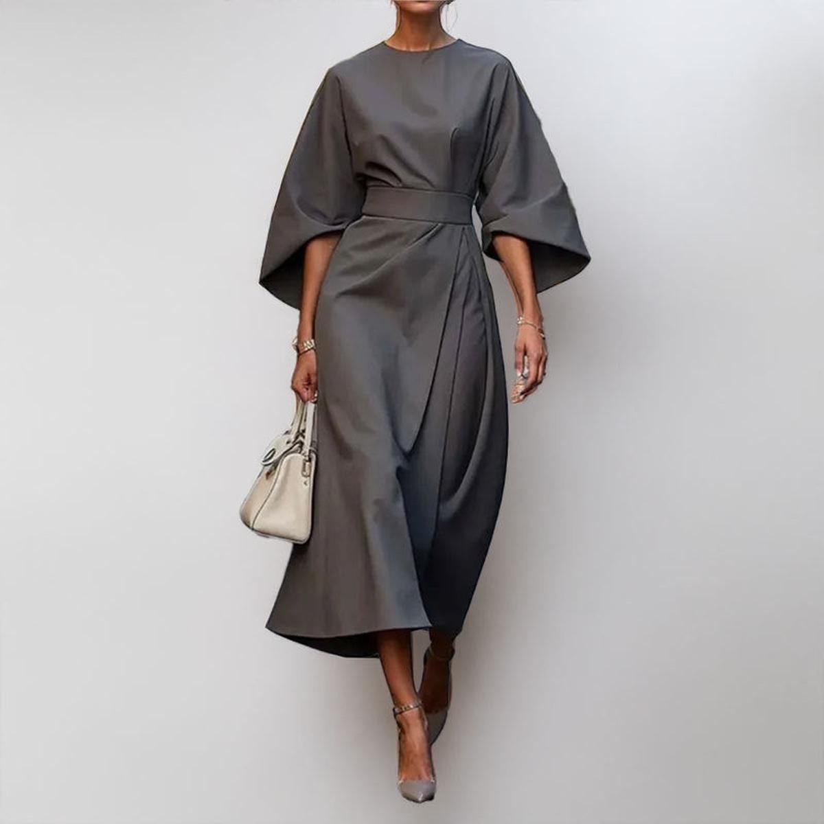 Silvia | Maxi Abito con Manica Kimono