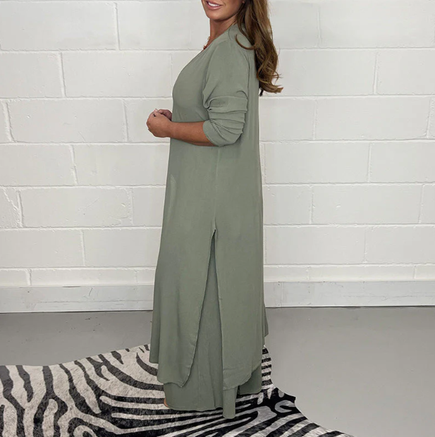 Zenova™ Nathalie |2-PIECE LÅNG Dräkt