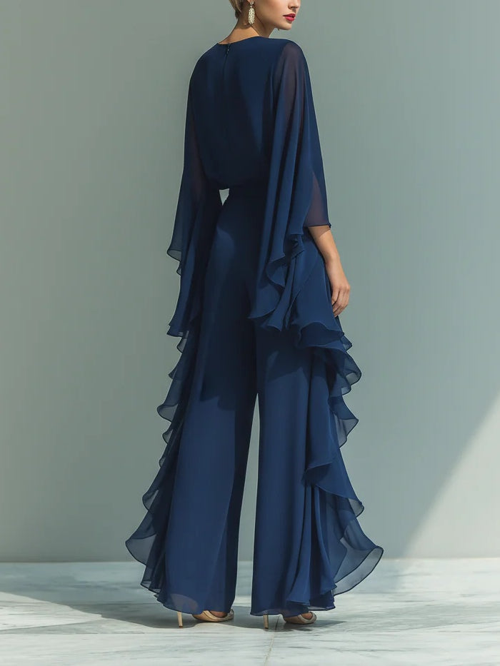 Michaela - Completo abito elegante fluido