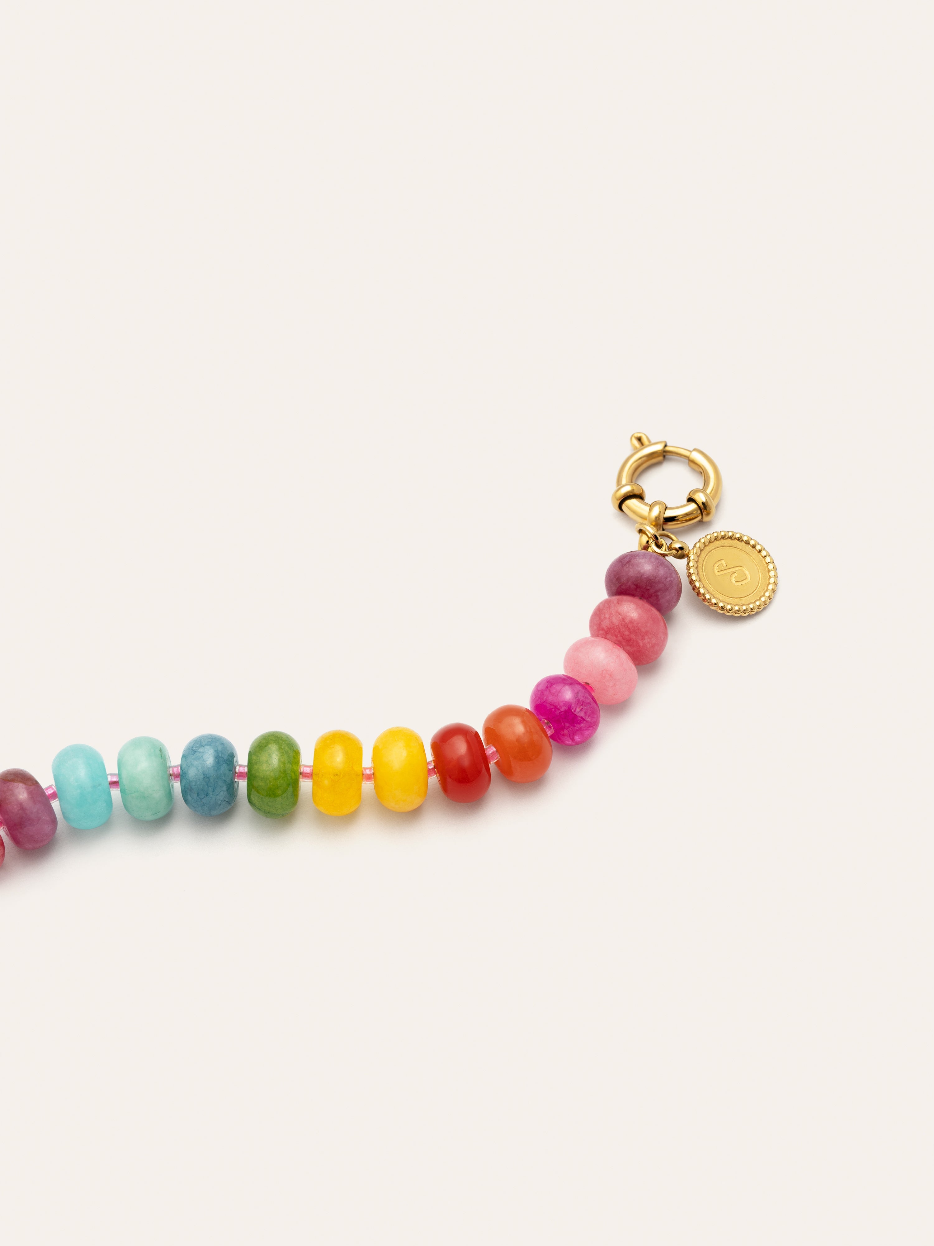 Bloom Stones armband guldpläterat stål | Zenova™