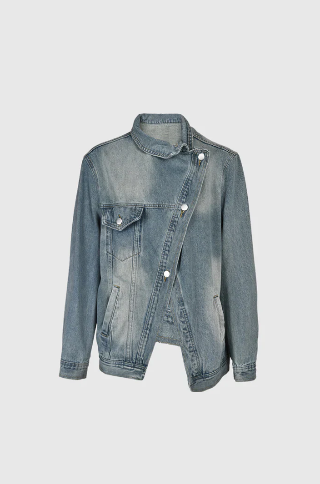 Zenova™ Yasmin | Konstnärlig denimjacka