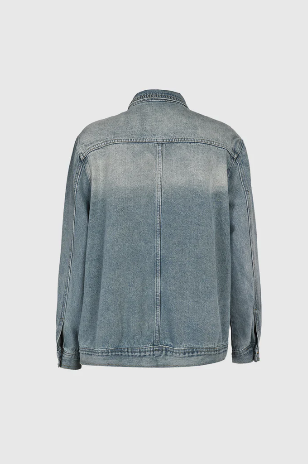 Zenova™ Yasmin | Konstnärlig denimjacka