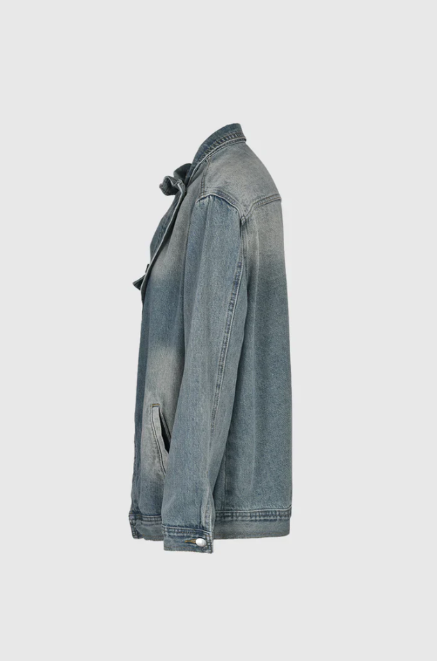 Zenova™ Yasmin | Konstnärlig denimjacka