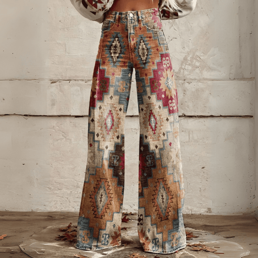 Zenova™ Gilly | Boho Vintage Fashion Byxor