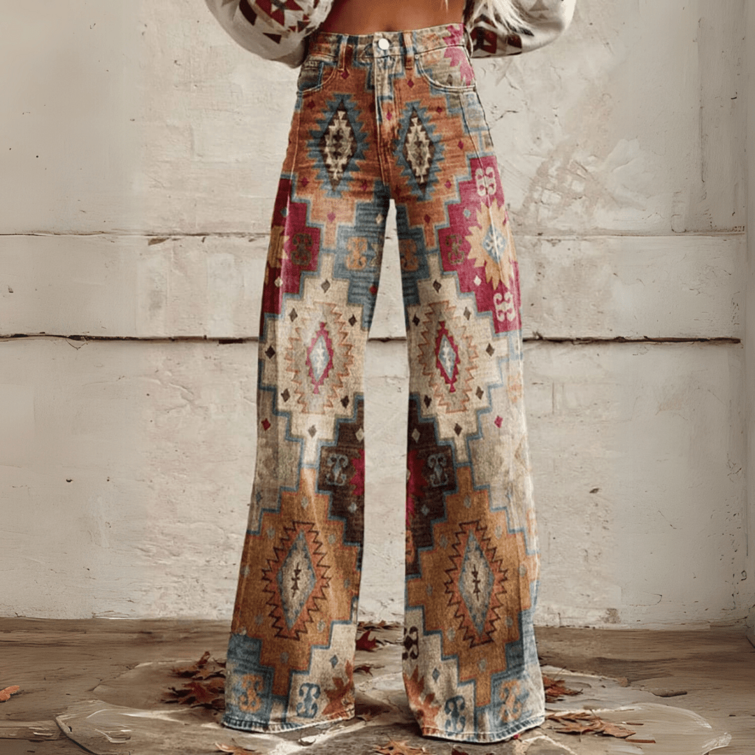 Zenova™ Gilly | Boho Vintage Fashion Byxor