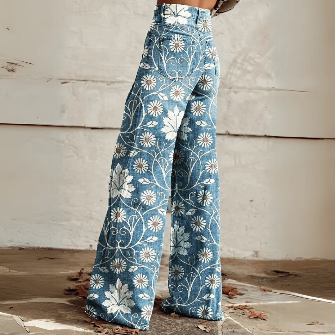 Zenova™ Gilly | Boho Vintage Fashion Byxor